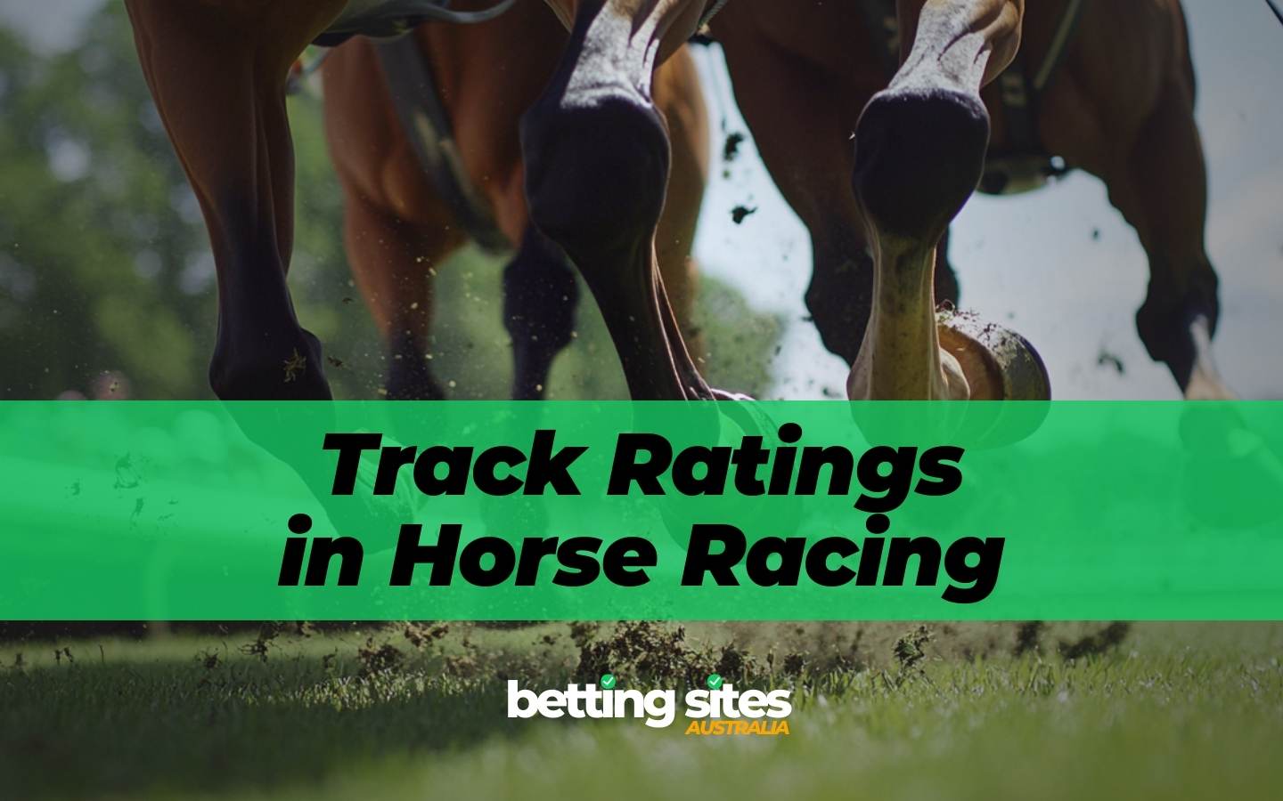 What Do 'Track Ratings' Mean in Horse Racing