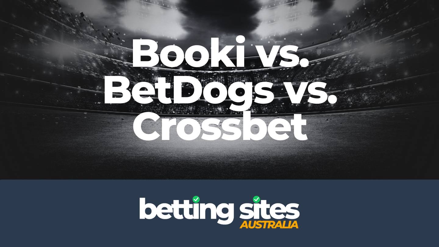 Booki vs. BetDogs vs. Crossbet