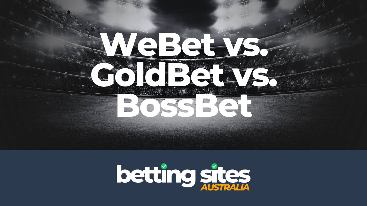 WeBet vs. GoldBet vs. BossBet